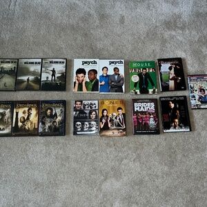 Multi-pack of various DVD (New and used conditions)